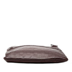 Gucci Guccissima Crossbody Shoulder Bag Dark Brown Leather — view 3