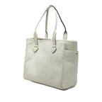 Loewe Heritage Tote Shoulder Bag White Leather — view 2