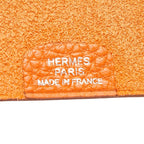 Hermes Ulysse Mini Notebook Cover System with Refill Orange Togo Agenda — view 6