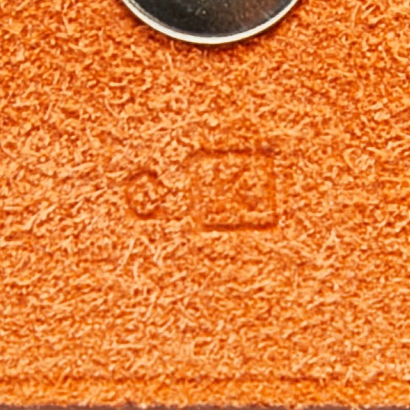 Hermes Ulysse Mini Notebook Cover System with Refill Orange Togo Agenda — view 7