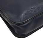 Loewe Anagram Toledo Briefcase Handbag Business Navy Leather — view 5