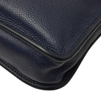 Loewe Anagram Toledo Briefcase Handbag Business Navy Leather — view 6