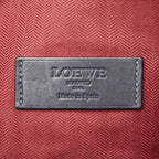 Loewe Anagram Toledo Briefcase Handbag Business Navy Leather — view 9