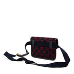 Gucci GG Wool Waist Bag Navy — view 2