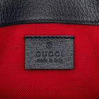 Gucci GG Wool Waist Bag Navy — view 6
