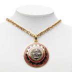 Chanel CC Logo Chain Medal Pendant Gold Plated — view 5
