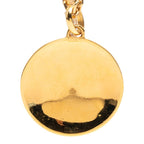 Chanel CC Logo Chain Medal Pendant Gold Plated — view 2