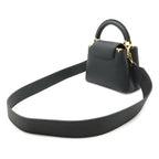 Louis Vuitton Capucines Mini Bag 2-Way Taurillon Leather Noir Black — view 2