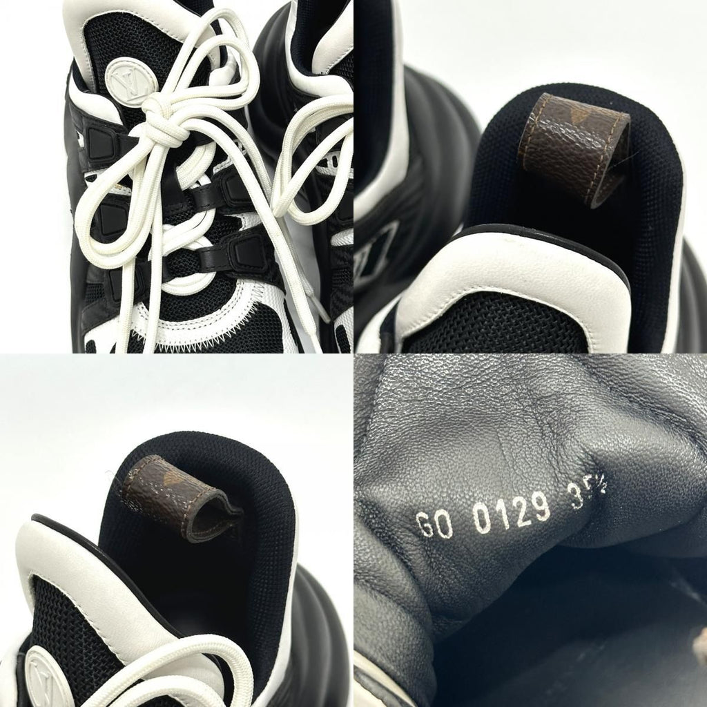 Louis Vuitton Sneakers LV Ak Lite Accuff Canvas Black — view 8