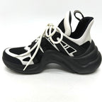 Louis Vuitton Sneakers LV Ak Lite Accuff Canvas Black — view 2