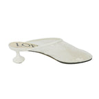Loewe Sequin Toy Sandals 37 White — view 4