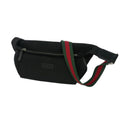 Gucci Sherry Line Belt Bag Nylon Canvas Black