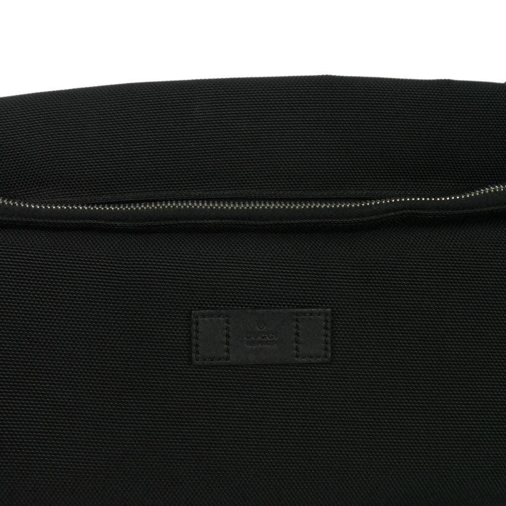 Gucci Sherry Line Belt Bag Nylon Canvas Black — view 3