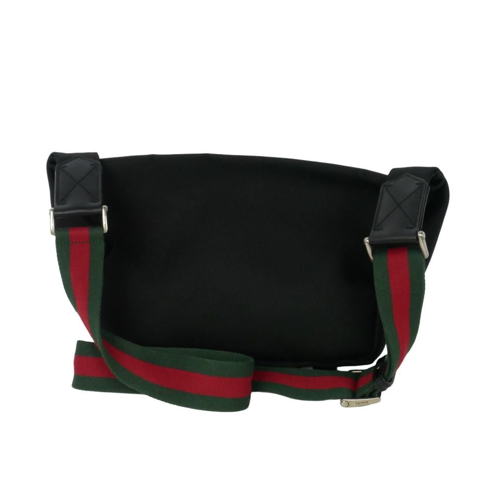 Gucci Sherry Line Belt Bag Nylon Canvas Black — view 2