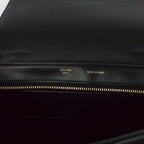 Celine Trapeze Leather 2-Way Handbag Multicolor Blue White — view 7