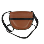 Loewe Gate Small Shoulder Bag Leather Tweed Brown — view 2