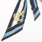 Louis Vuitton Chain Bag Charm Nautical Gold Key Holder Navy — view 6