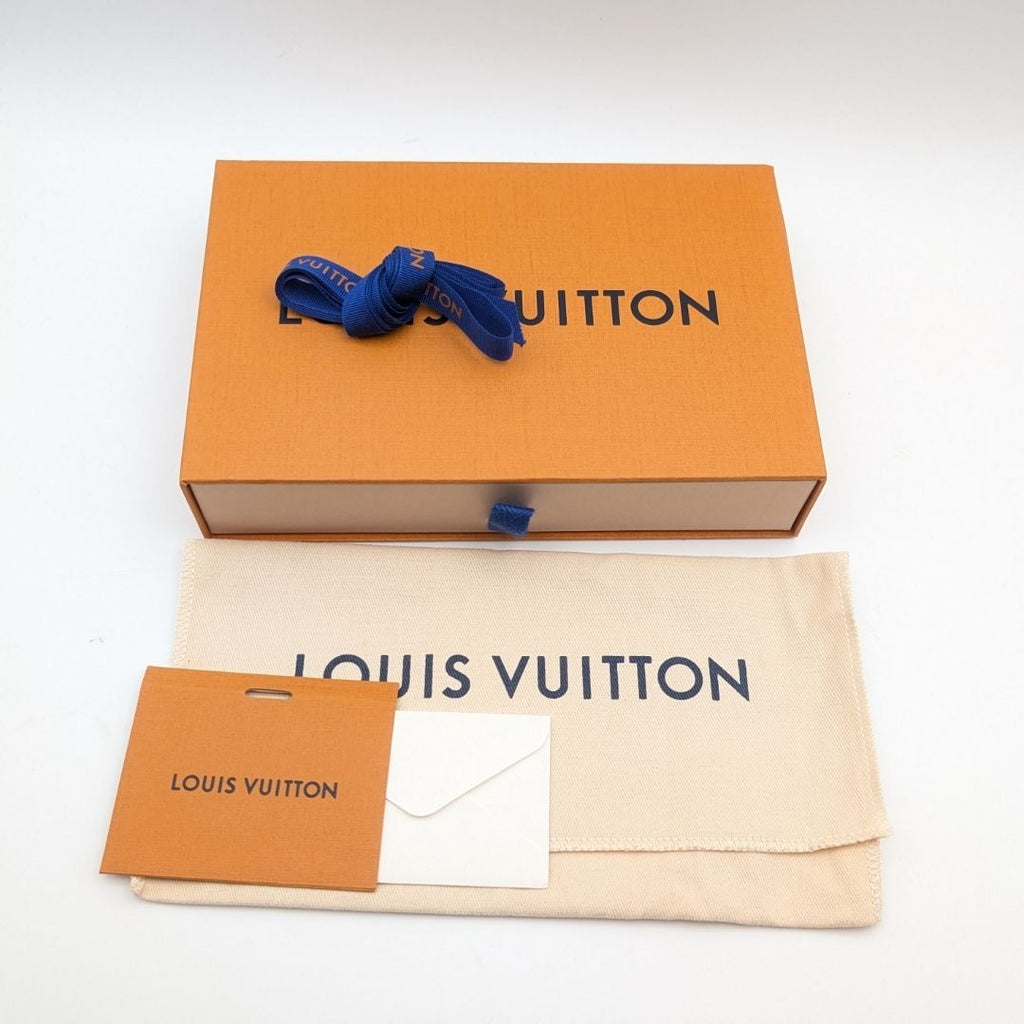 Louis Vuitton Chain Bag Charm Nautical Gold Key Holder Navy — view 7