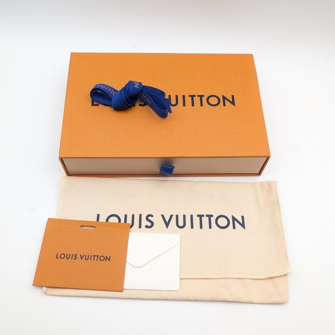 Louis Vuitton Chain Bag Charm Nautical Gold Key Holder Navy — view 7