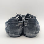 Louis Vuitton Sneakers Canvas Suede Black Logo Shoes — view 4