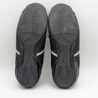 Louis Vuitton Sneakers Canvas Suede Black Logo Shoes — view 6