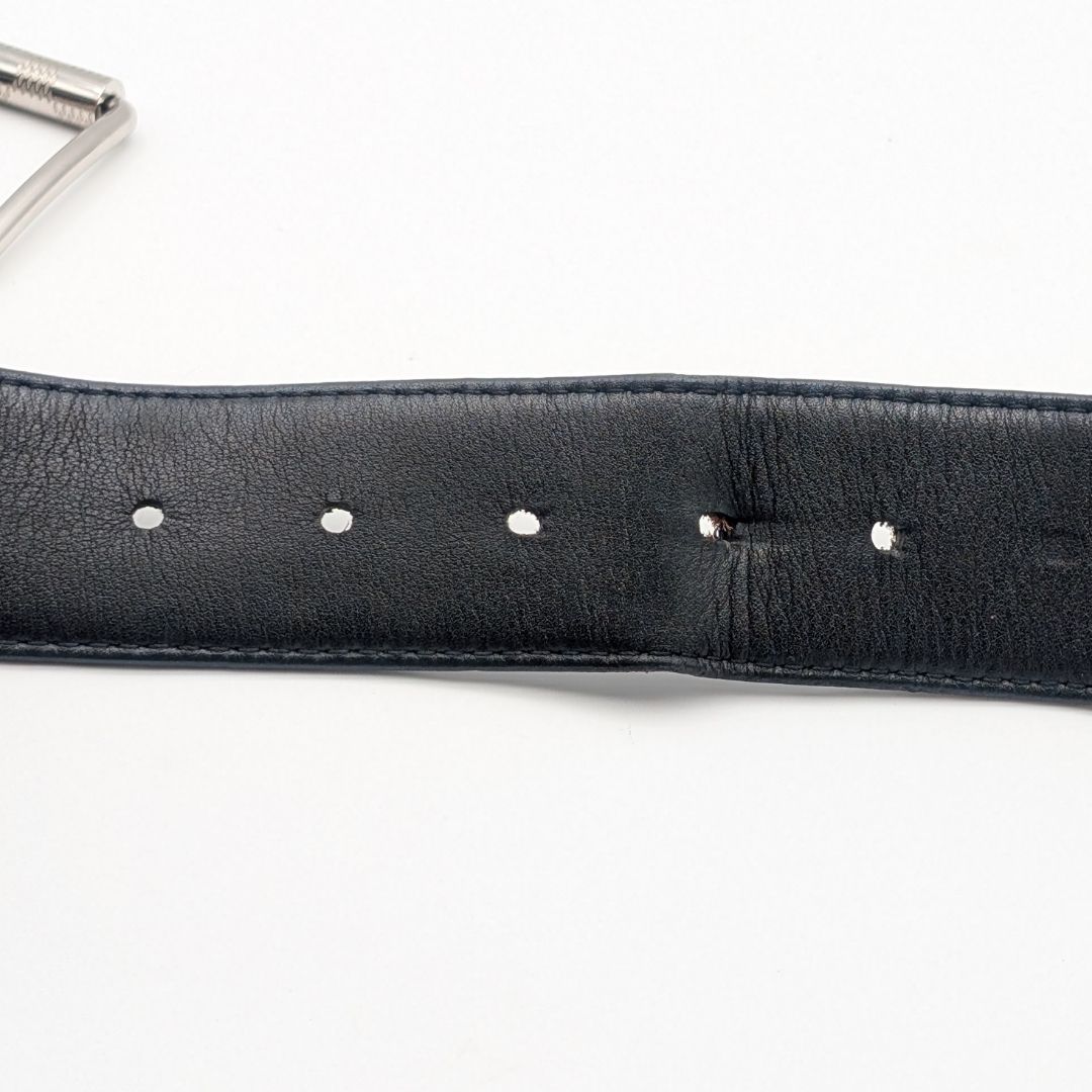 Louis Vuitton Ceinture Damier Print Graphite Black Belt — view 7