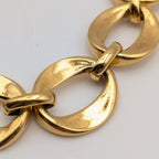 Chanel Gold Chain Choker Necklace First Era Vintage — view 7