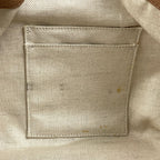 Gucci Soho Chain Shoulder Bag Tote Fringe Interlocking Leather Beige — view 8