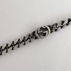 Gucci Interlocking Necklace 925 Sterling Silver — view 4