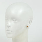 Hermes Pop Earrings Logo Gold Plated — view 4