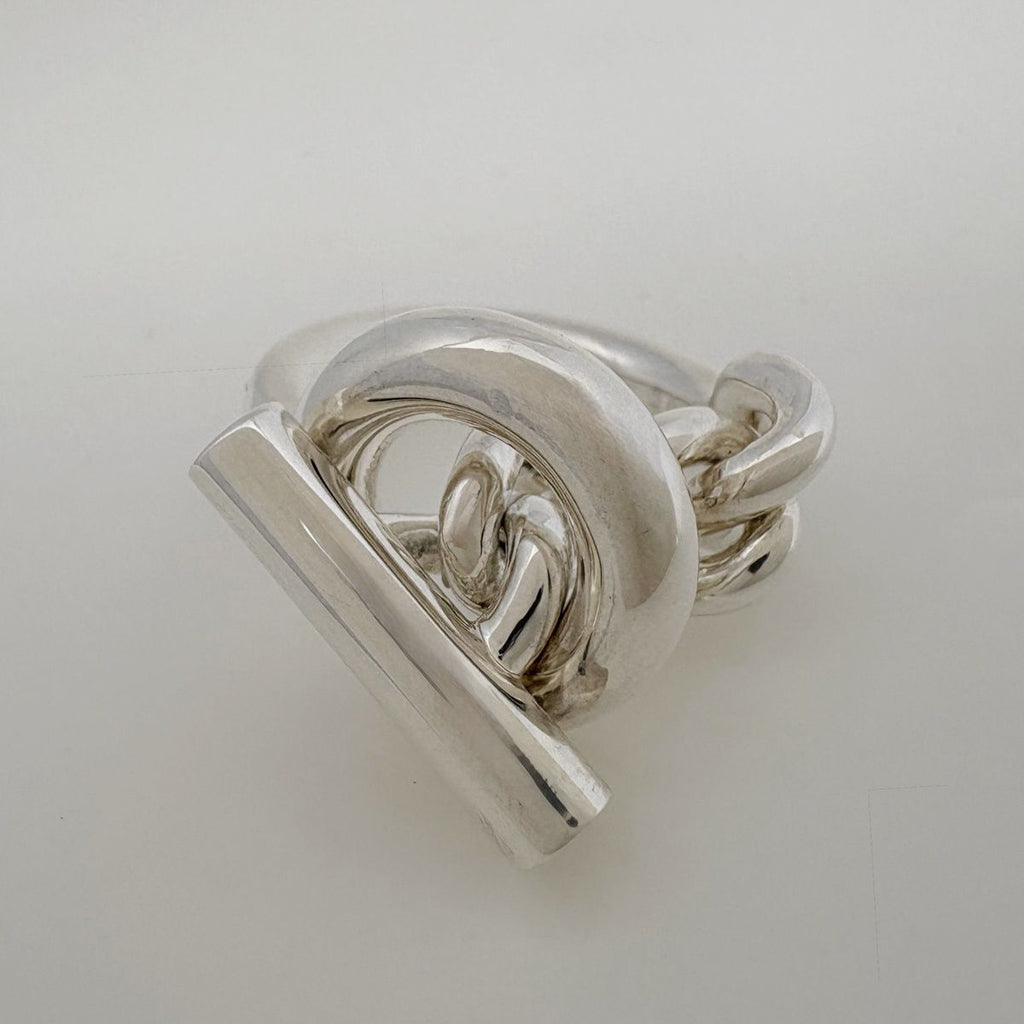 Hermes Croisette MM Ring 925 Sterling Silver — view 2