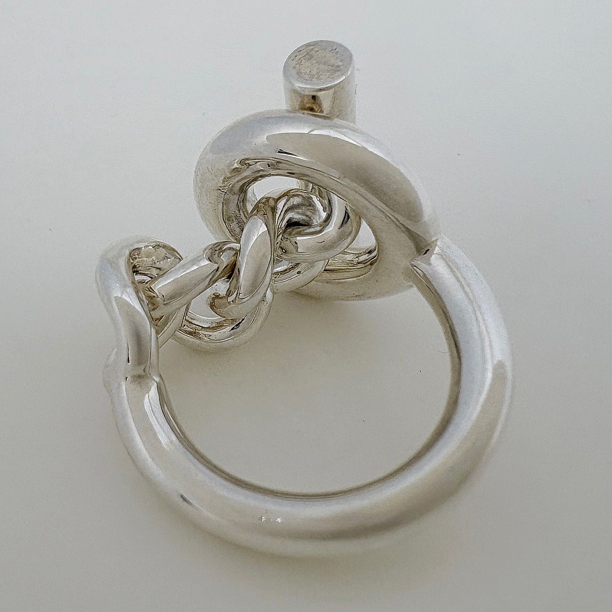 Hermes Croisette MM Ring 925 Sterling Silver — view 3