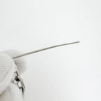 Hermes Fribustier Brooch Metal Veau Swift Silver Black — view 4