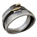 Hermes Double Tour Ring 925 Sterling Silver