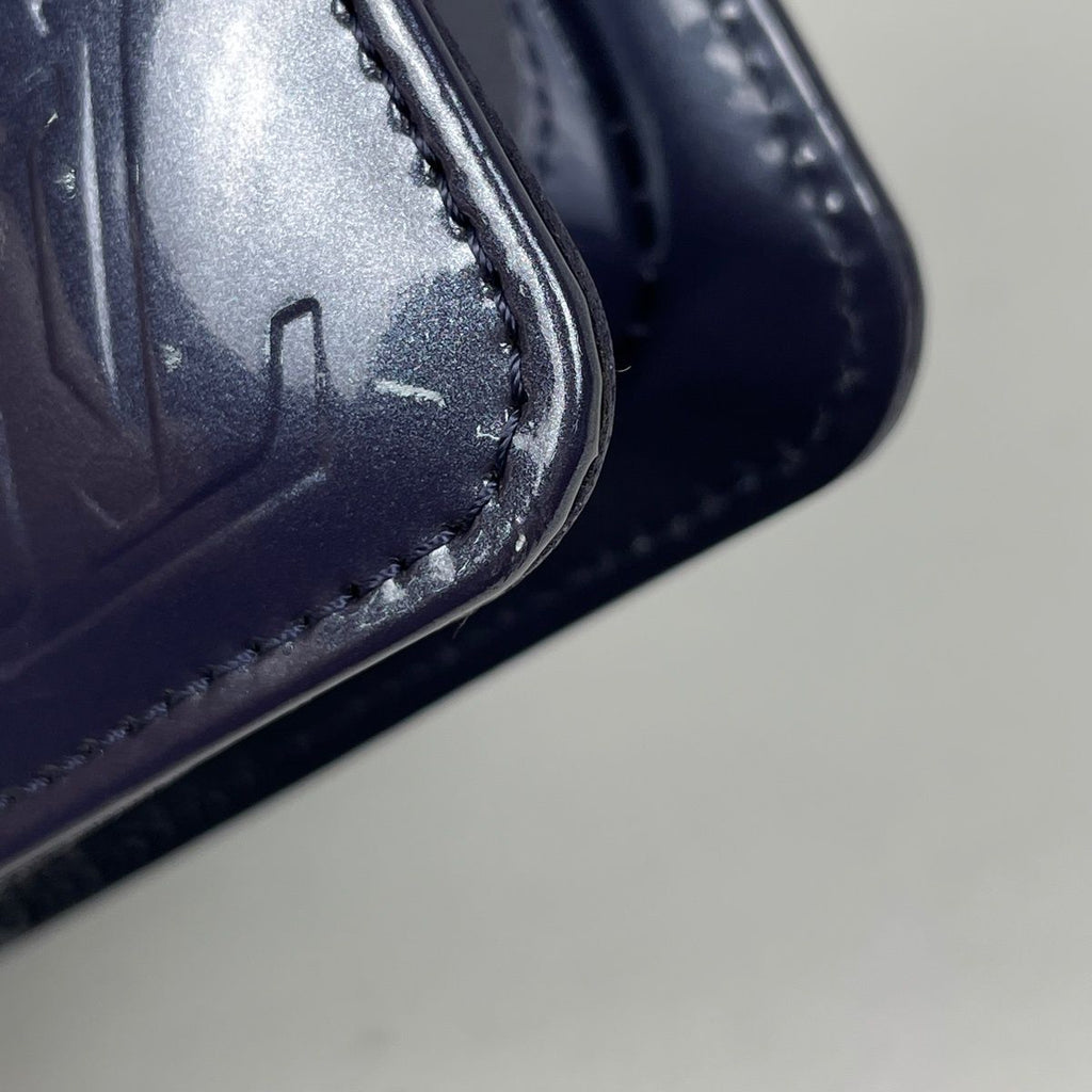 Louis Vuitton Lexington Monogram Vernis Andigo Handbag — view 3
