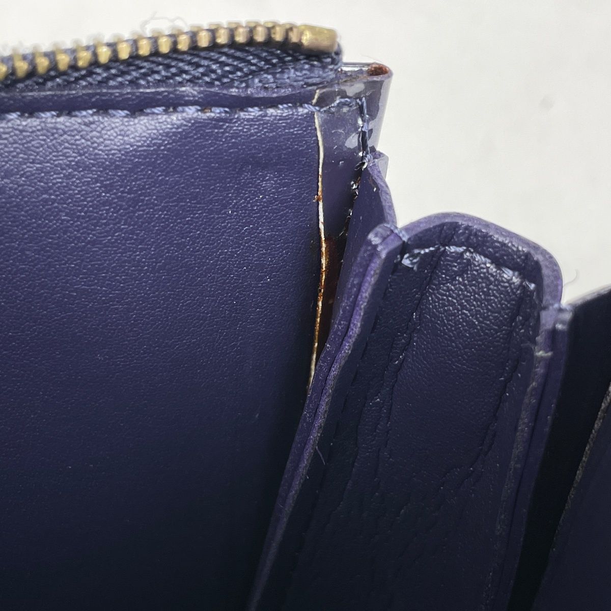 Louis Vuitton Lexington Monogram Vernis Andigo Handbag — view 6