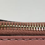 Gucci GG Pattern Ski Shoulder Bag Canvas Beige Pink — view 4