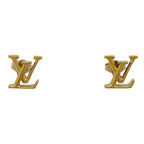 Louis Vuitton Book le Doreille LV Iconic Earrings Gold Plated