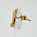 Louis Vuitton Book le Doreille LV Iconic Earrings Gold Plated — view 2