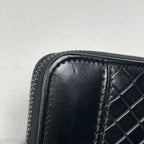 Bottega Veneta Intrecciato Coin Case Card Leather Black — view 3