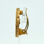 Chanel CC Logo Earrings Gold Plated — view 2