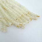 Chanel CC Logo Faux Pearl Earrings Swing Gold Plated — view 4