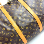 Louis Vuitton Keepall Bandouliere 60 Monogram Leather Brown Light Boston — view 6