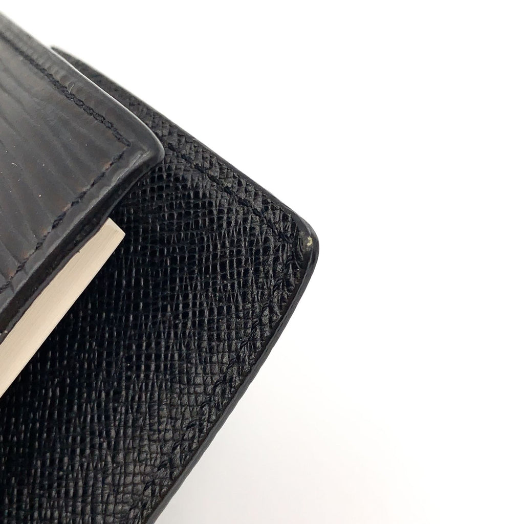 Louis Vuitton Epi Agenda PM Leather Black Notebook Cover — view 8