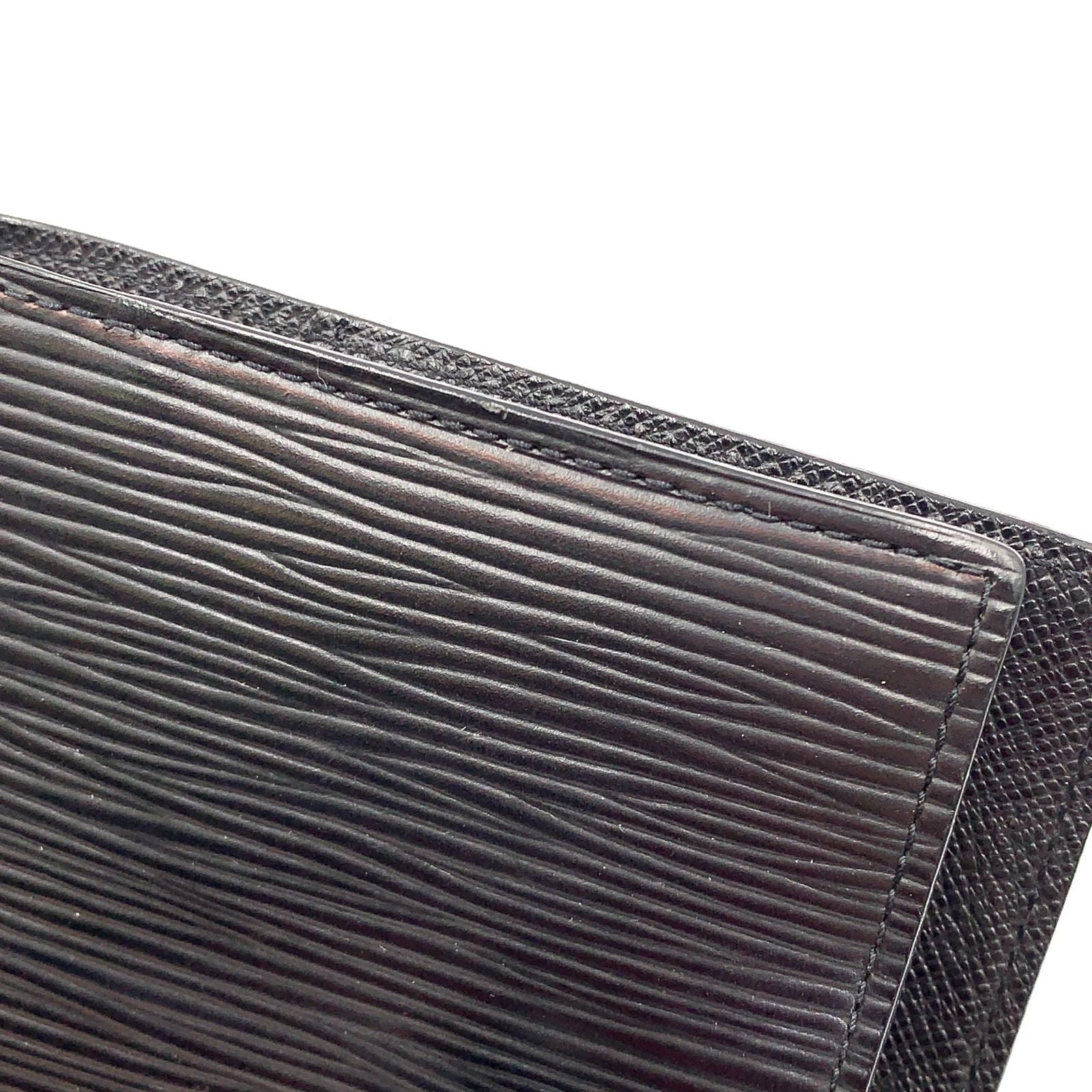 Louis Vuitton Epi Agenda PM Leather Black Notebook Cover — view 6
