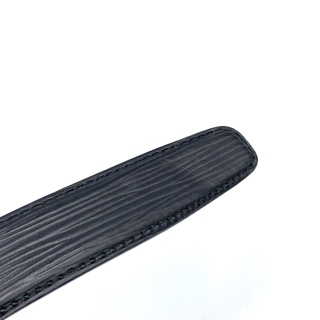 Louis Vuitton Ceinture Classic Epi Unknown Leather Black Belt Gold — view 6