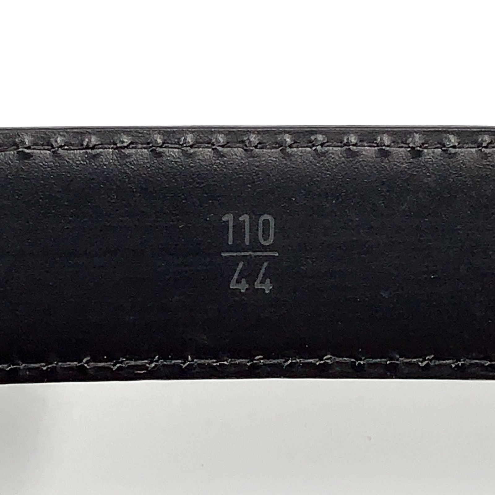 Louis Vuitton Ceinture Classic Epi Unknown Leather Black Belt Gold — view 3