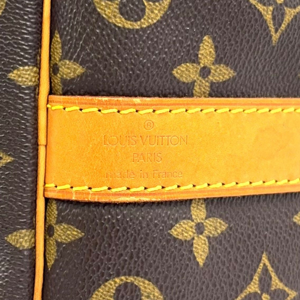 Louis Vuitton Keepall Bandouliere 50 Monogram Leather Brown Light Boston — view 4