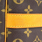 Louis Vuitton Keepall Bandouliere 50 Monogram Leather Brown Light Boston — view 4
