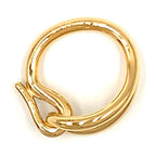 Hermes Jumbo Scarf Ring Metal Gold — view 3